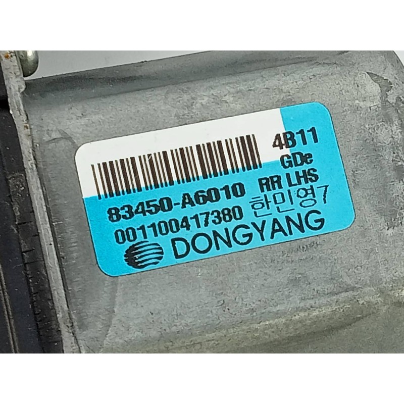Recambio de motor elevalunas trasero izquierdo para hyundai i30 (gd) tecno referencia OEM IAM 83450A6010  E2-B5-53-1