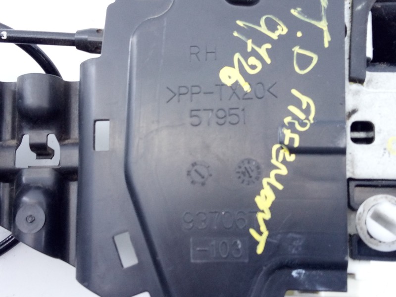 Recambio de cerradura puerta trasera derecha para fiat freemont (345) urban referencia OEM IAM P04589914ADA 937067 E2- B2-49-1