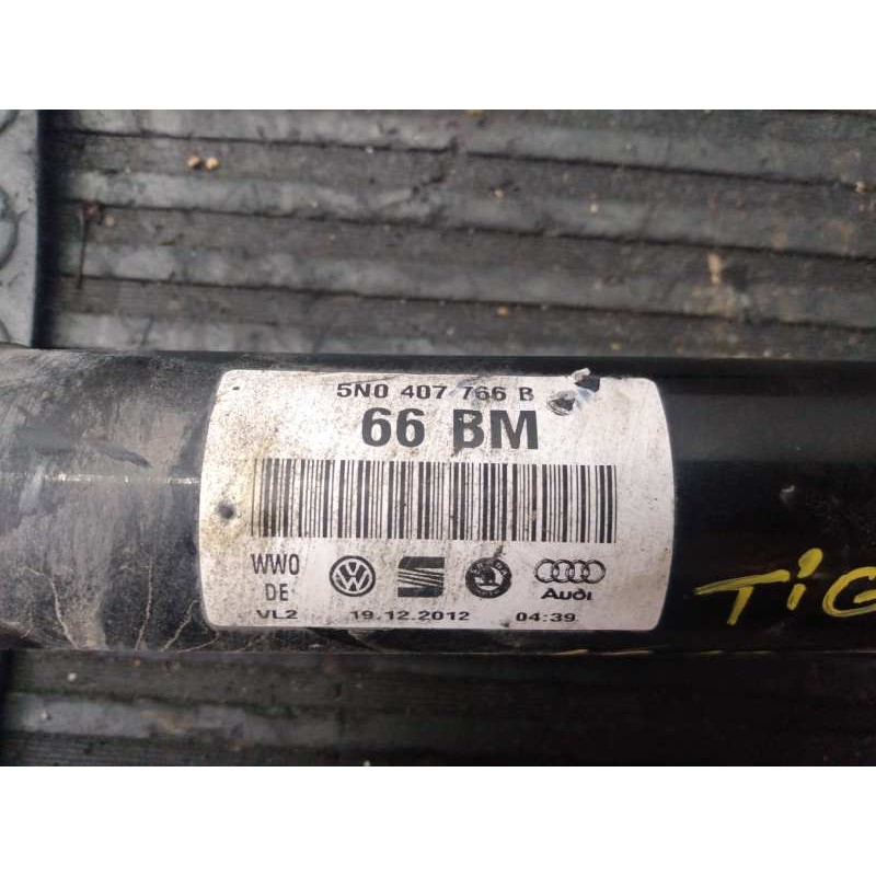 Recambio de transmision delantera derecha para volkswagen tiguan (5n2) advance bluemotion referencia OEM IAM 5N0407766B  P1-A6-3