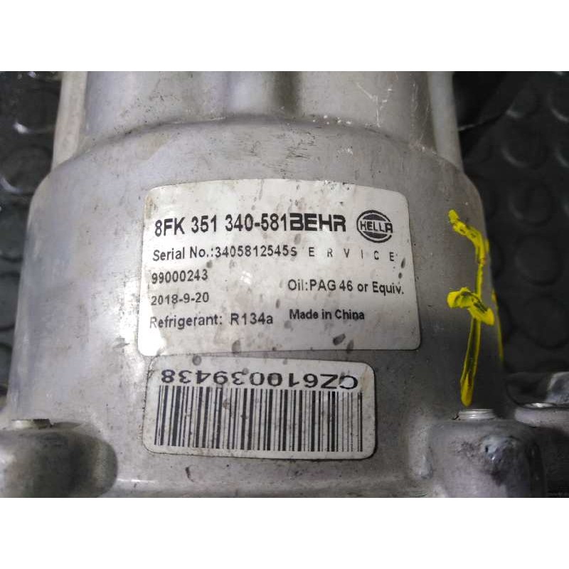 Recambio de compresor aire acondicionado para citroën c5 berlina seduction referencia OEM IAM 8FK351340581 3405812545S P3-B3-24-