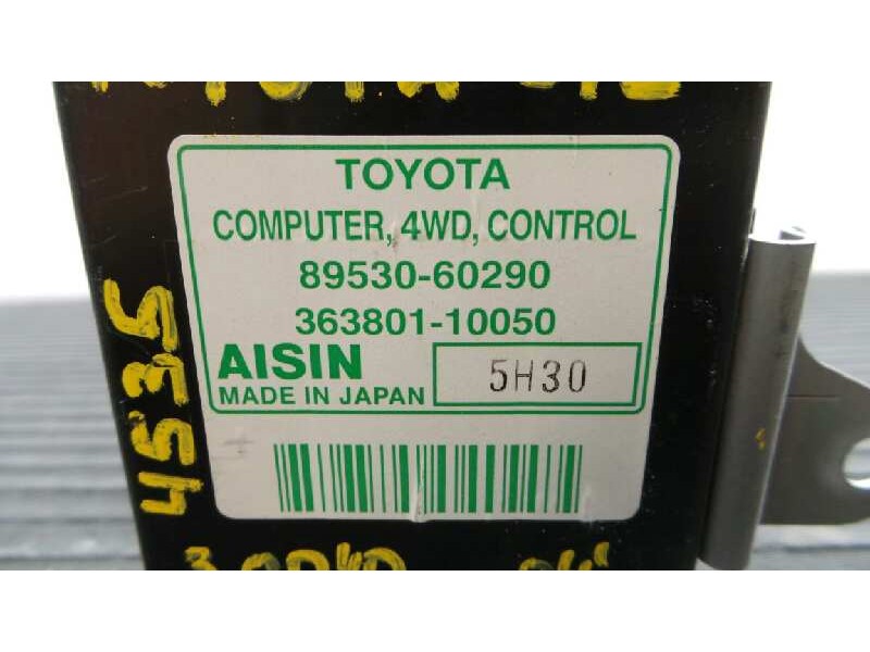 Recambio de modulo electronico para toyota land cruiser (j12) 3.0 d4-d vx referencia OEM IAM  36380110050 E3-B2-5-4