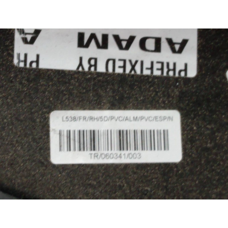 Recambio de guarnecido puerta delantera derecha para land rover evoque pure referencia OEM IAM   P2-B3-22