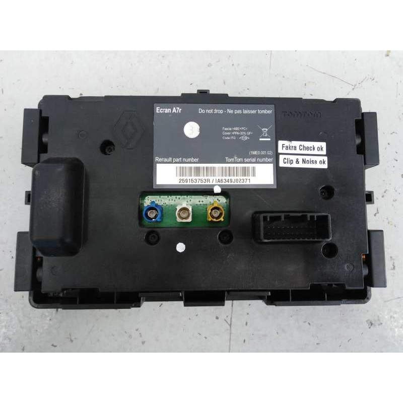 Recambio de sistema navegacion gps para renault scenic ii referencia OEM IAM 259153753R A6349J02371 E2-A1-28-2