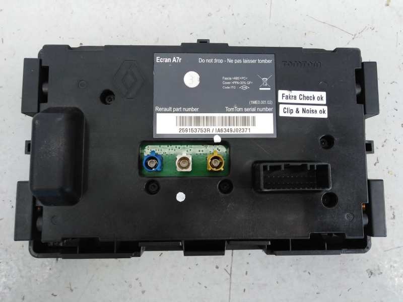 Recambio de sistema navegacion gps para renault scenic ii referencia OEM IAM 259153753R A6349J02371 E2-A1-28-2
