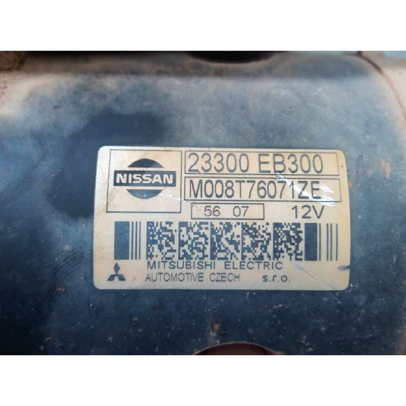 Recambio de motor arranque para nissan navara pick-up (d40m) double cab se 4x4 referencia OEM IAM 23300EB300 M008T76071ZE P3-A7-