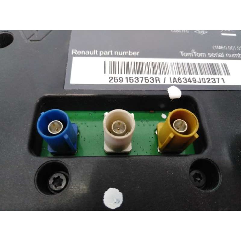 Recambio de sistema navegacion gps para renault scenic ii referencia OEM IAM 259153753R A6349J02371 E2-A1-28-2