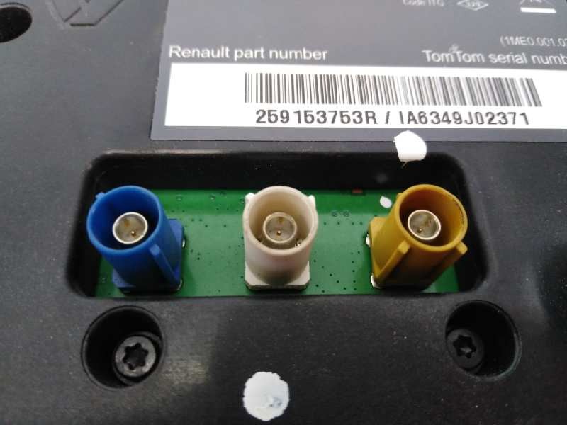 Recambio de sistema navegacion gps para renault scenic ii referencia OEM IAM 259153753R A6349J02371 E2-A1-28-2