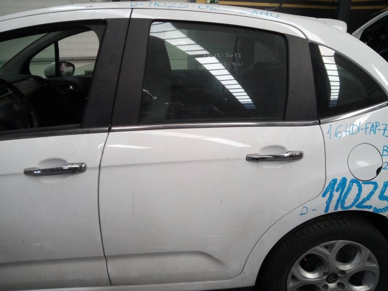 Recambio de puerta trasera izquierda para citroën c3 collection referencia OEM IAM   