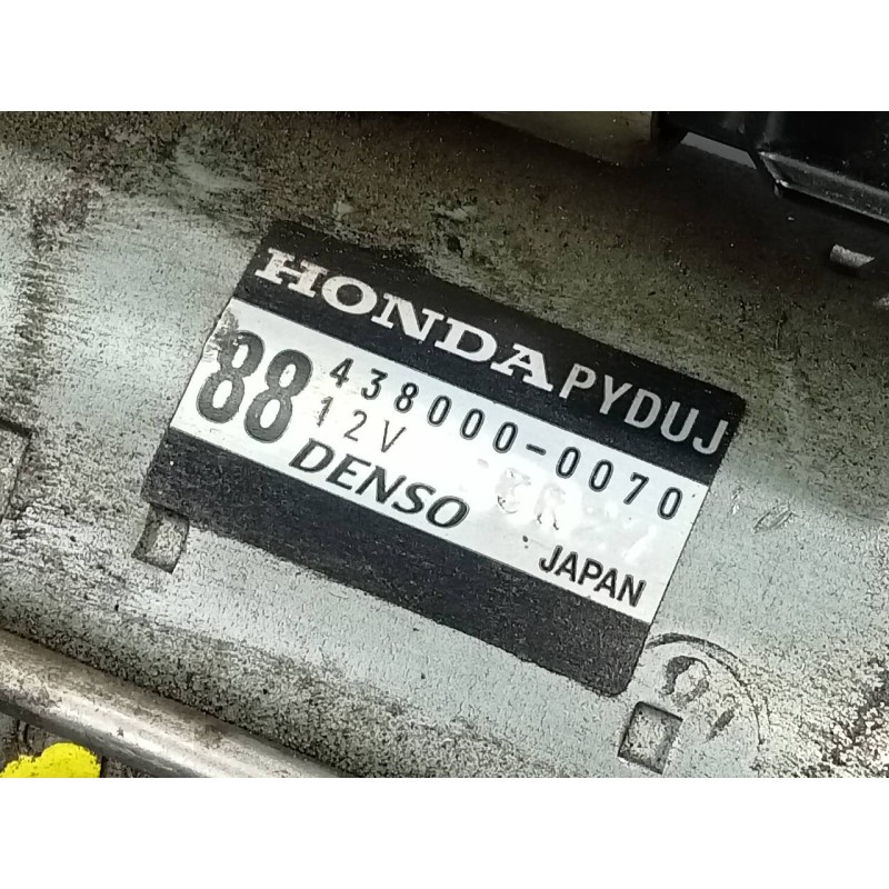 Recambio de motor arranque para honda cr-v elegance 4x2 referencia OEM IAM 438000070  P3-B7-18-3