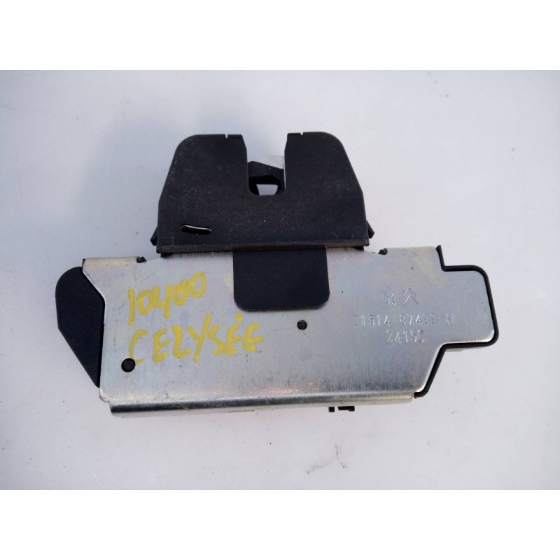 Recambio de cerradura maletero / porton para citroën c-elysée exclusive referencia OEM IAM   E1-A4-20-2