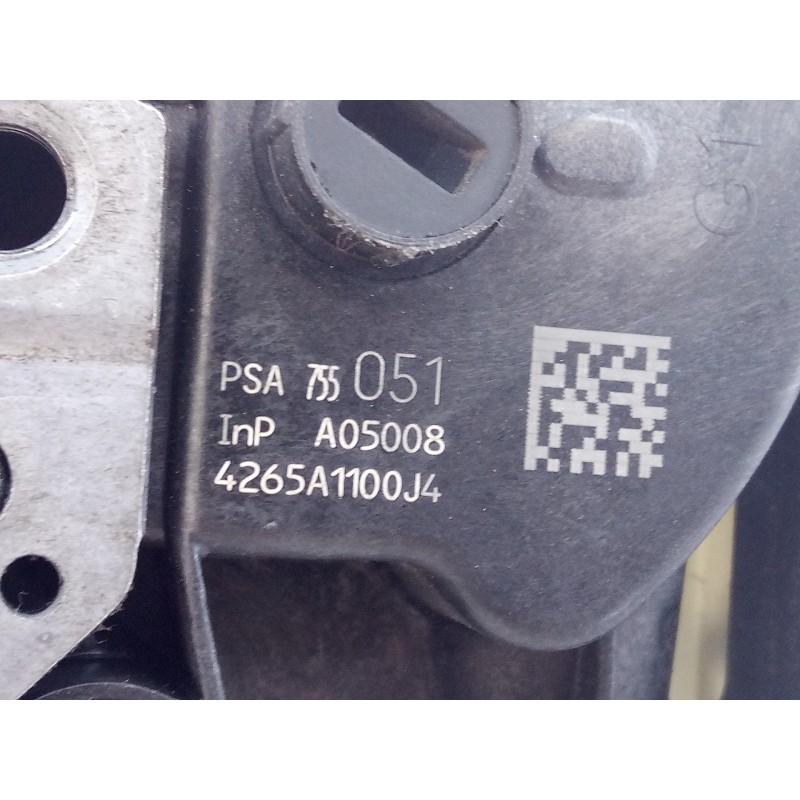 Recambio de cerradura puerta delantera izquierda para citroën c-elysée exclusive referencia OEM IAM 4265A1100J4 A048069 E1-A4-52