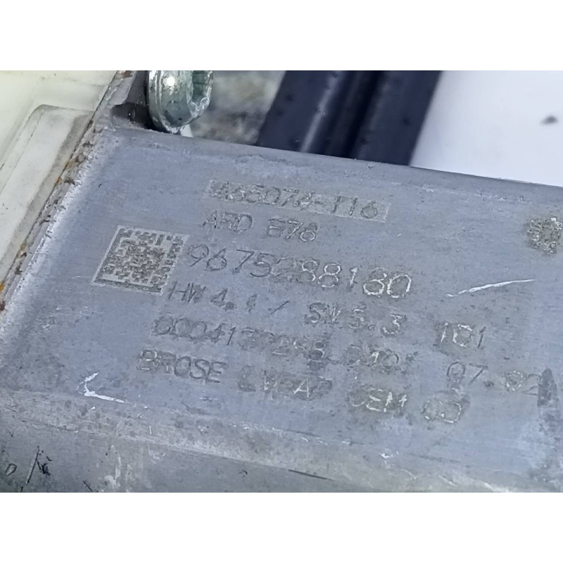 Recambio de elevalunas trasero derecho para citroën c4 picasso attraction referencia OEM IAM 9675288180  E1-A4-44-2