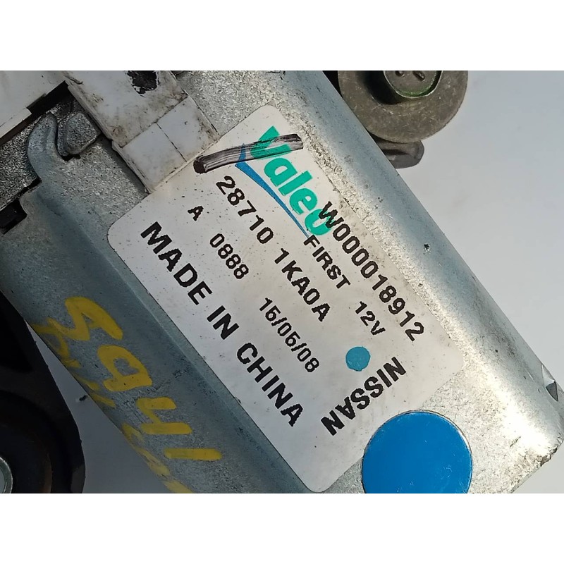 Recambio de motor limpia trasero para nissan pulsar (c13) acenta referencia OEM IAM 287101KA0A  E2-A4-53-2