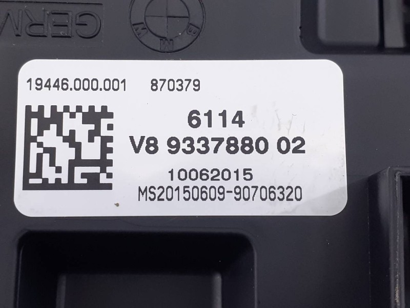 Recambio de caja reles / fusibles para bmw serie 2 coupe (f22) 220d m sport referencia OEM IAM 933788002  E3-A2-41-3