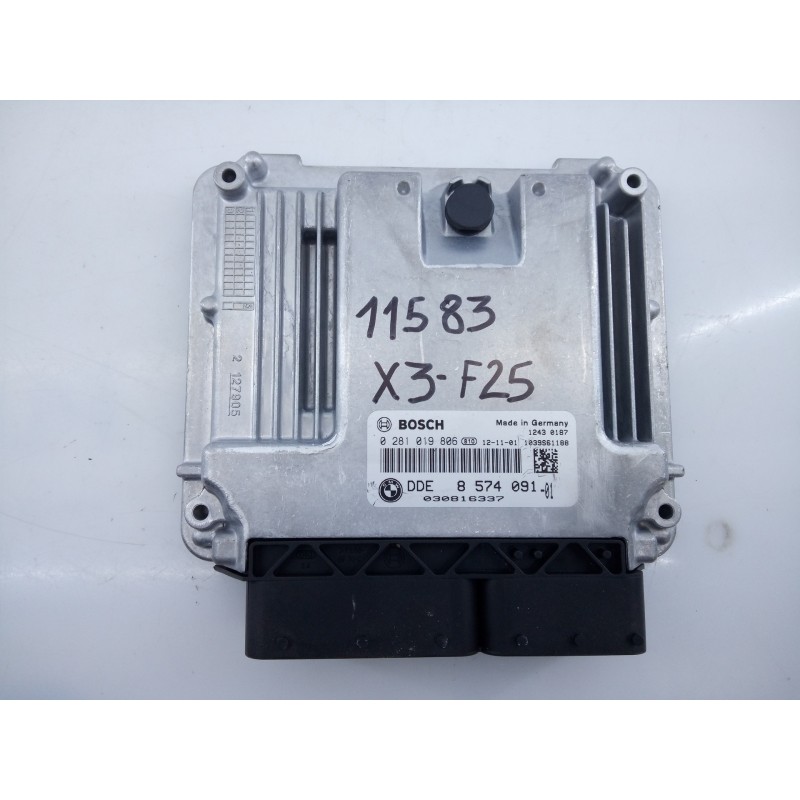 Recambio de centralita motor uce para bmw x3 (f25) xdrive 20d referencia OEM IAM 857409101 0281019806 E3-A2-33-2