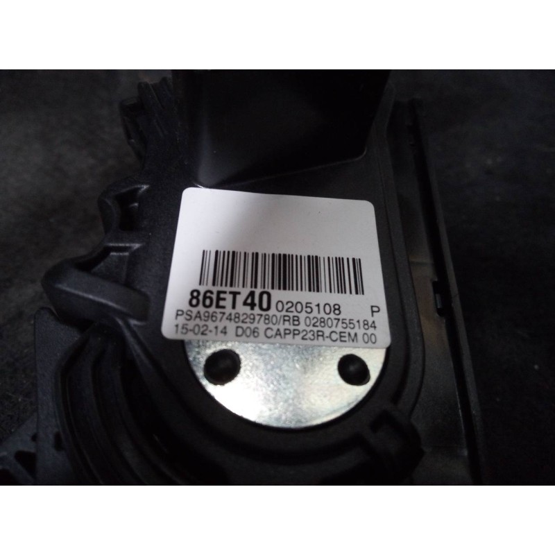 Recambio de pedal acelerador para citroën c4 picasso attraction referencia OEM IAM 9674829780  