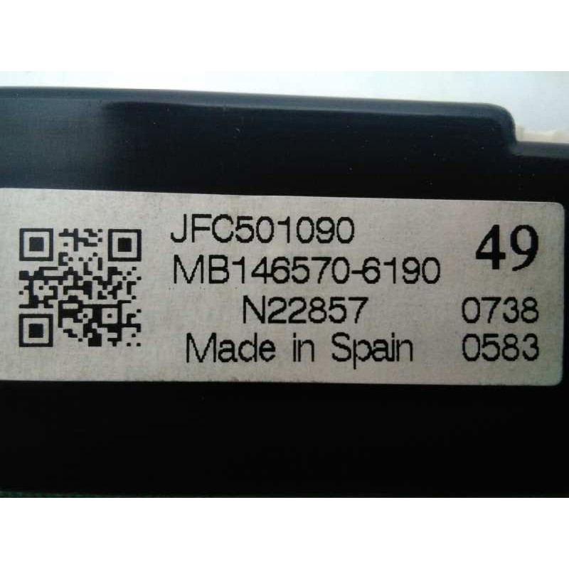 Recambio de mando climatizador para land rover discovery v6 td se referencia OEM IAM MB1465706190 JFC501090 E3-B3-13-2