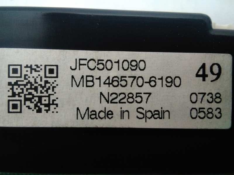 Recambio de mando climatizador para land rover discovery v6 td se referencia OEM IAM MB1465706190 JFC501090 E3-B3-13-2