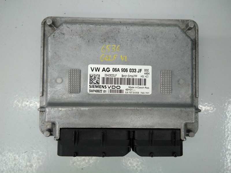 Recambio de centralita motor uce para volkswagen golf vi (5k1) advance referencia OEM IAM 06A906033JF 5WP4062201 E2-A1-7-2