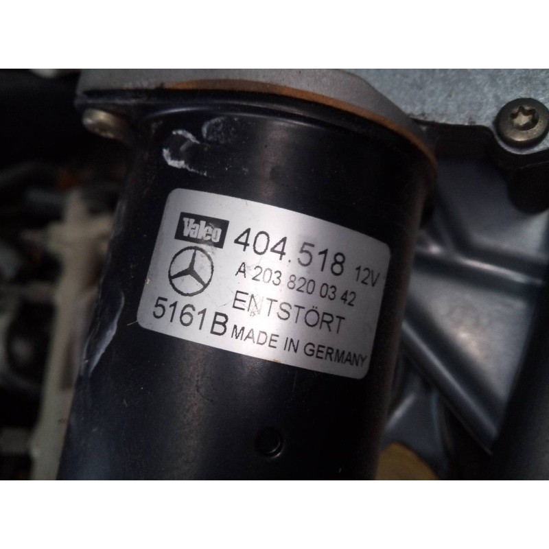 Recambio de motor limpia delantero para mercedes-benz clase c (w203) berlina 270 cdi (203.016) referencia OEM IAM A2038200342  