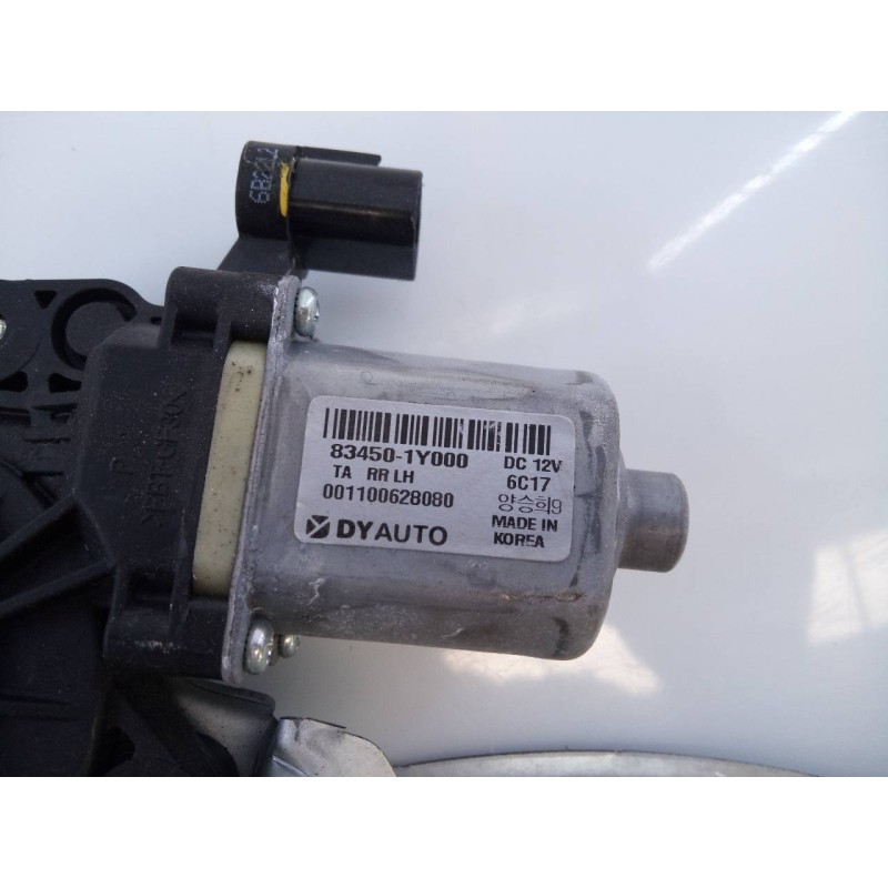 Recambio de elevalunas trasero izquierdo para kia picanto emotion referencia OEM IAM 834501Y000  E2-B5-3-2