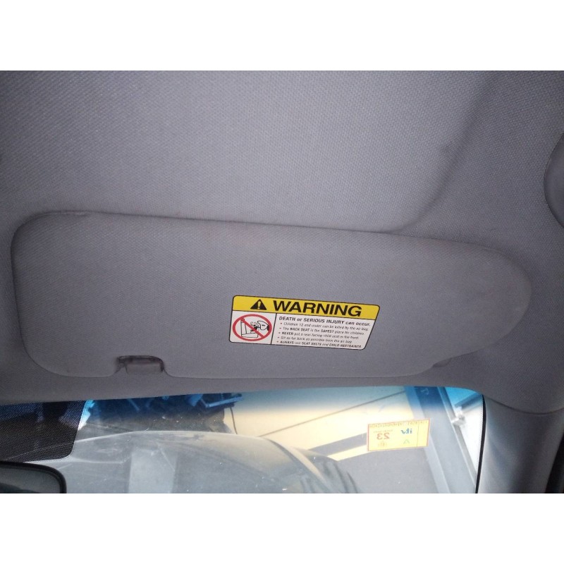 Recambio de parasol derecho para kia sorento 2.5 crdi ex referencia OEM IAM   