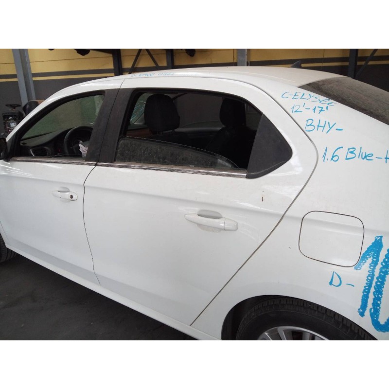 Recambio de puerta trasera izquierda para citroën c-elysée exclusive referencia OEM IAM   