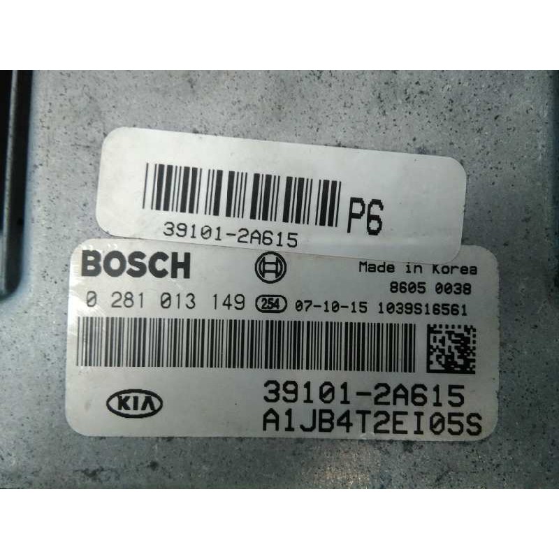 Recambio de centralita motor uce para kia rio 1.5 crdi active referencia OEM IAM 391012A615 0281013149 E3-A3-23-3
