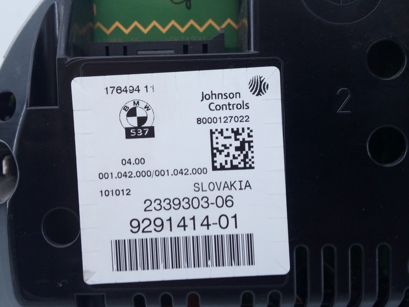 Recambio de cuadro instrumentos para bmw x3 (f25) xdrive 20d referencia OEM IAM 929141401 233930306 E3-A2-22-3