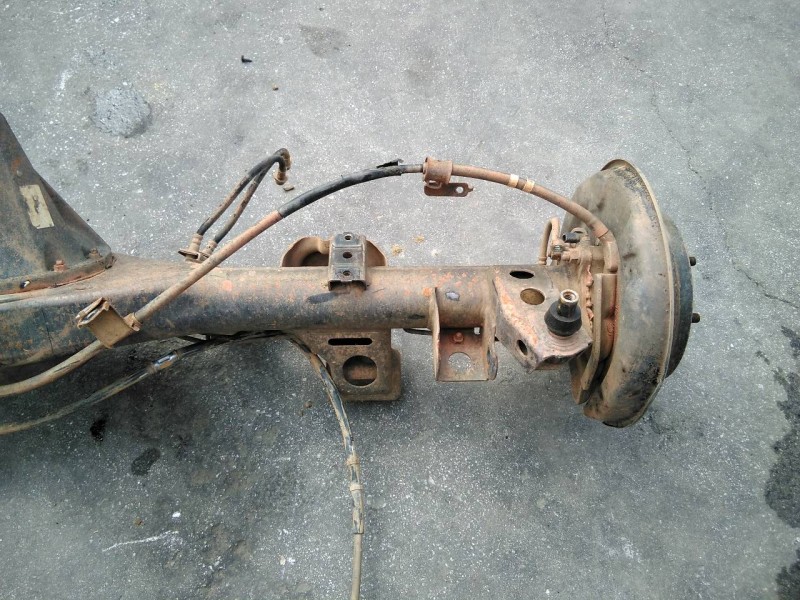 Recambio de puente trasero para toyota land cruiser (j12) 3.0 d-4d gx referencia OEM IAM   ESTANTERIA 4