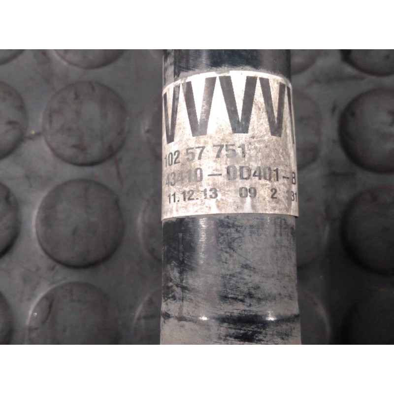 Recambio de transmision delantera derecha para toyota yaris hsd city referencia OEM IAM 434100D401B 10257751 P1-A6-19