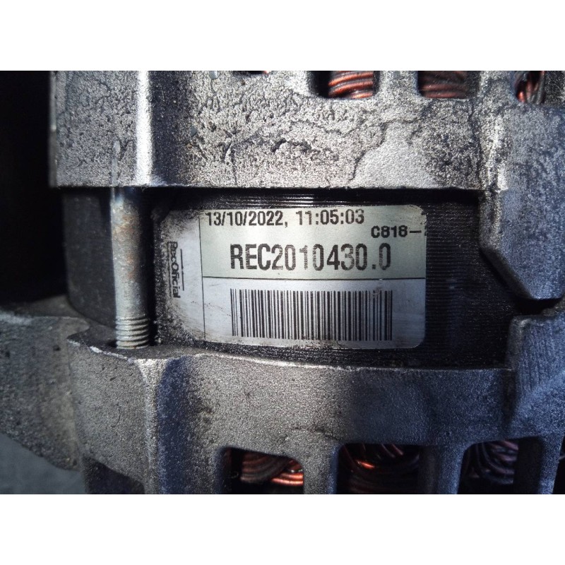 Recambio de alternador para ford transit custom kasten 290 l1 referencia OEM IAM REC20104300  P3-A4-12-5