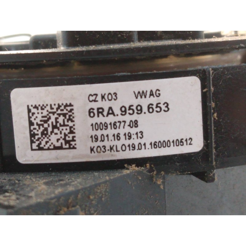 Recambio de anillo airbag para volkswagen up! (121) high up! referencia OEM IAM 6RA959653 1009167708 E2-A1-23-6
