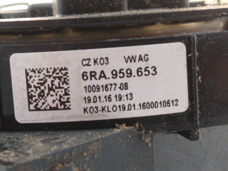 Recambio de anillo airbag para volkswagen up! (121) high up! referencia OEM IAM 6RA959653 1009167708 E2-A1-23-6