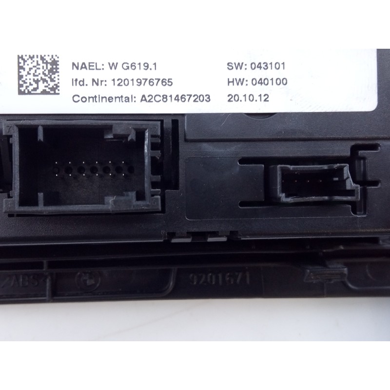 Recambio de mando climatizador para bmw x3 (f25) xdrive 20d referencia OEM IAM 6411928762902 1201976765 E3-A2-22-1