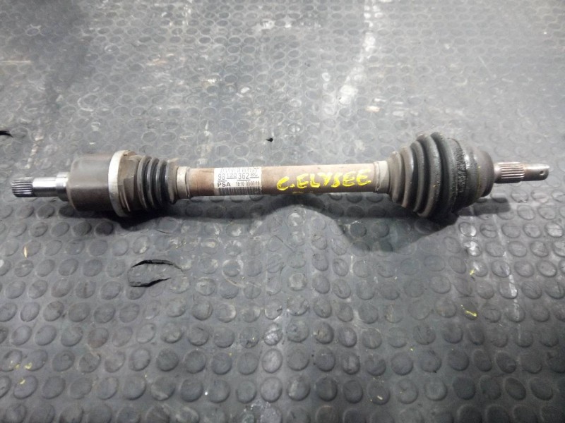 Recambio de transmision delantera izquierda para citroën c-elysée exclusive referencia OEM IAM 9812036280  P1-B6-12