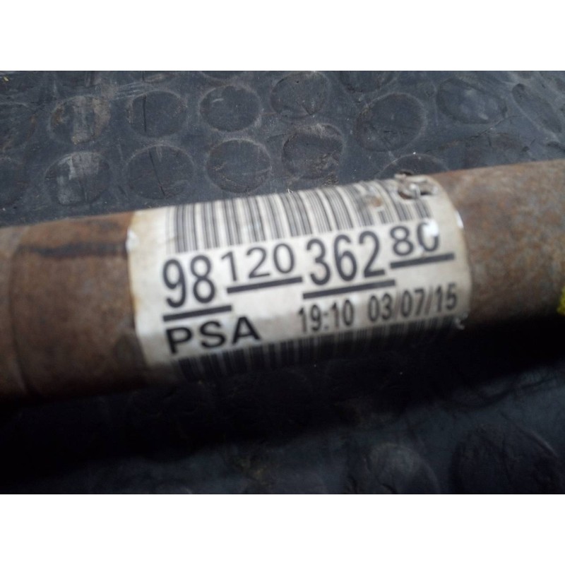 Recambio de transmision delantera izquierda para citroën c-elysée exclusive referencia OEM IAM 9812036280  P1-B6-12