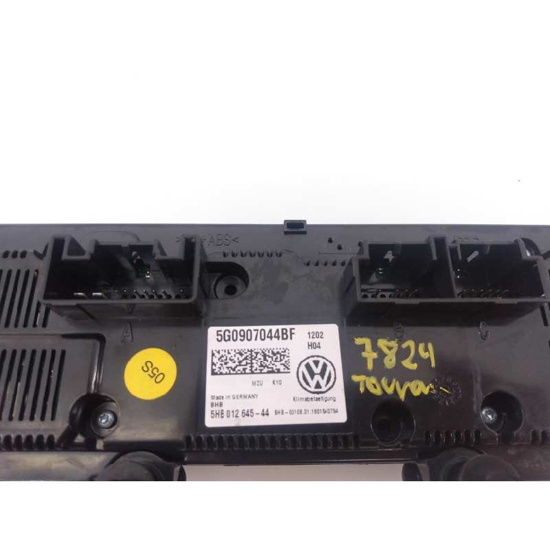 Recambio de mando climatizador para volkswagen touran (5t1) sport bmt referencia OEM IAM 5G0907044BF  E2-A1-38-8