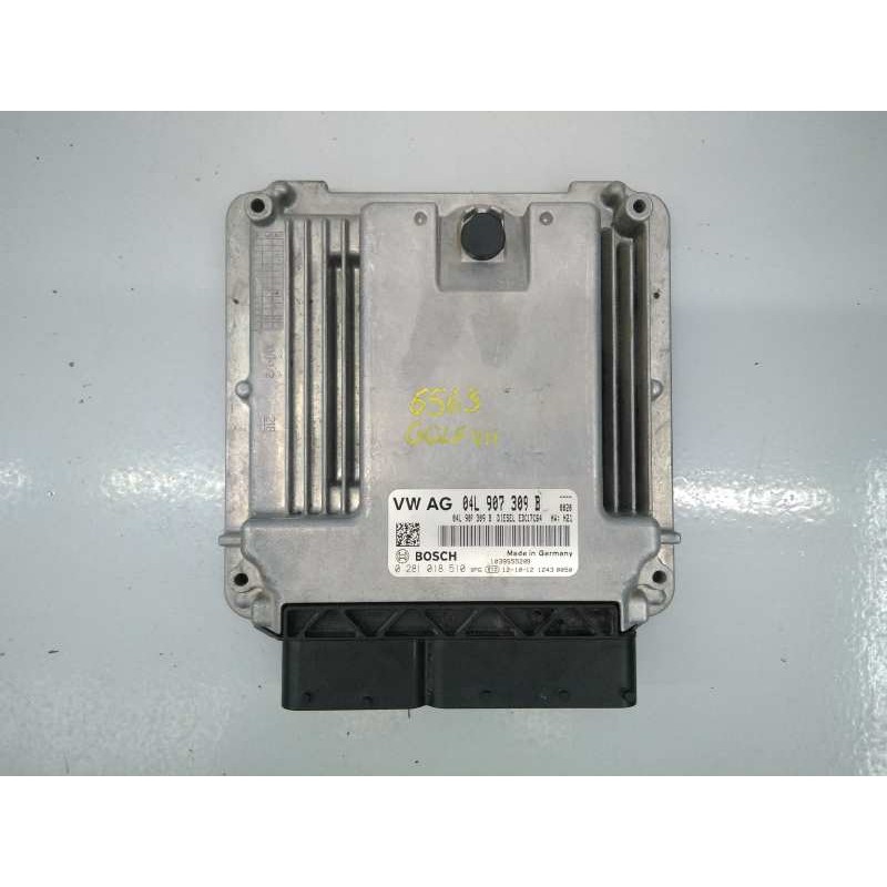 Recambio de centralita motor uce para volkswagen golf vii lim. advance bluemotion referencia OEM IAM 04L907309B 0281018510 E2-A1
