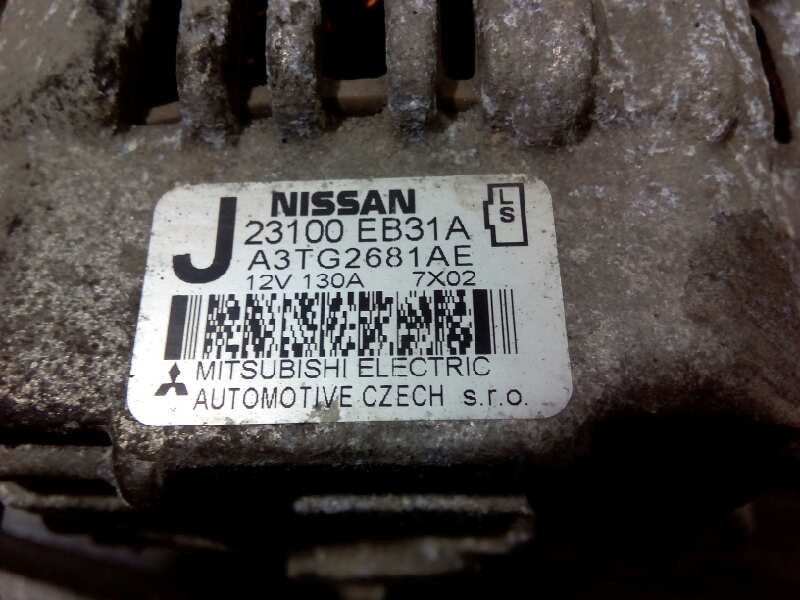 Recambio de alternador para nissan navara pick-up (d40m) king cab se 4x4 referencia OEM IAM 23100EB31A A3TG2681AE P3-A5-3-2