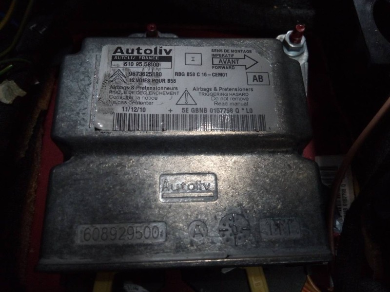 Recambio de kit airbag para citroën c4 picasso exclusive referencia OEM IAM 9673625180 610955800 