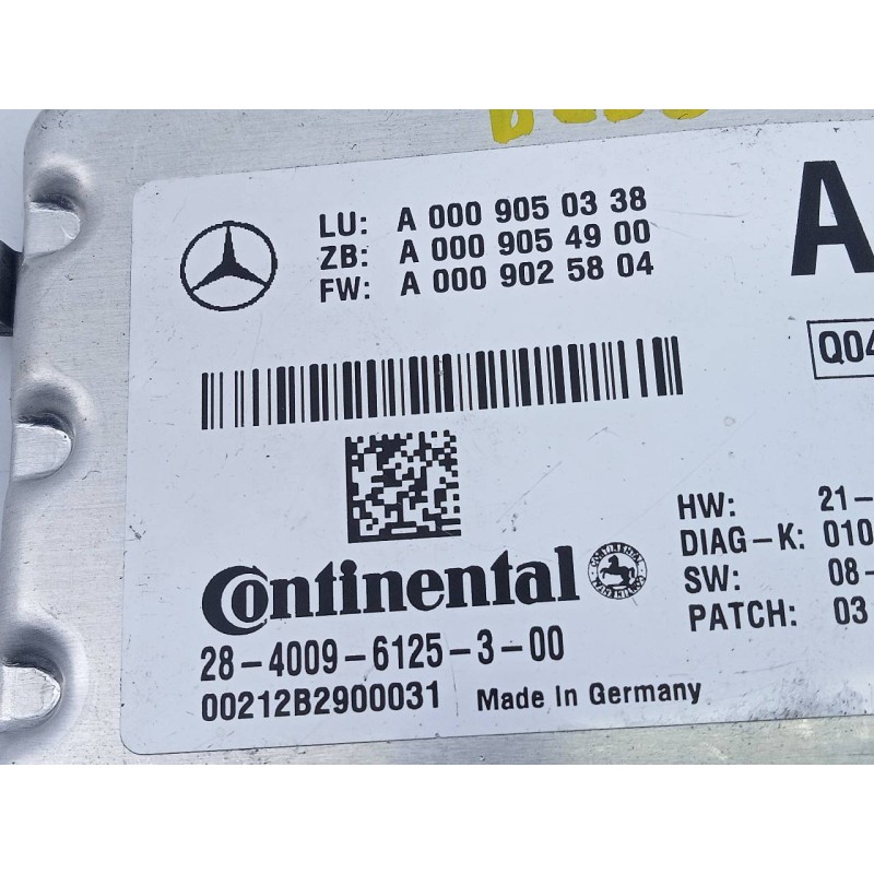 Recambio de modulo electronico para mercedes-benz clase c (w204) lim. c 220 cdi blueefficiency (204.002) referencia OEM IAM A000