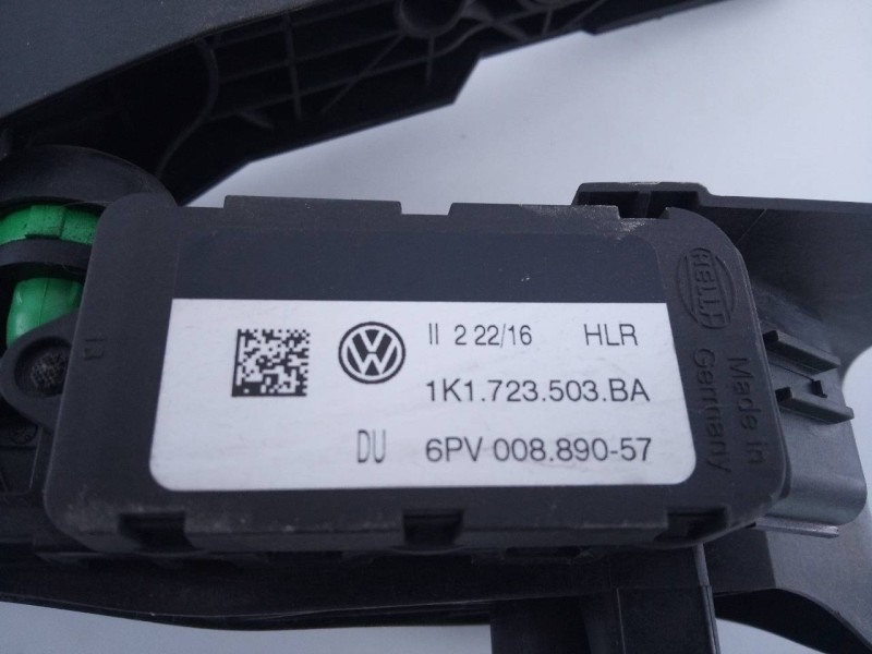 Recambio de pedal acelerador para audi q3 (8ug) design quattro referencia OEM IAM 1K1723503BA 6PV00889057 E2-A1-23-3