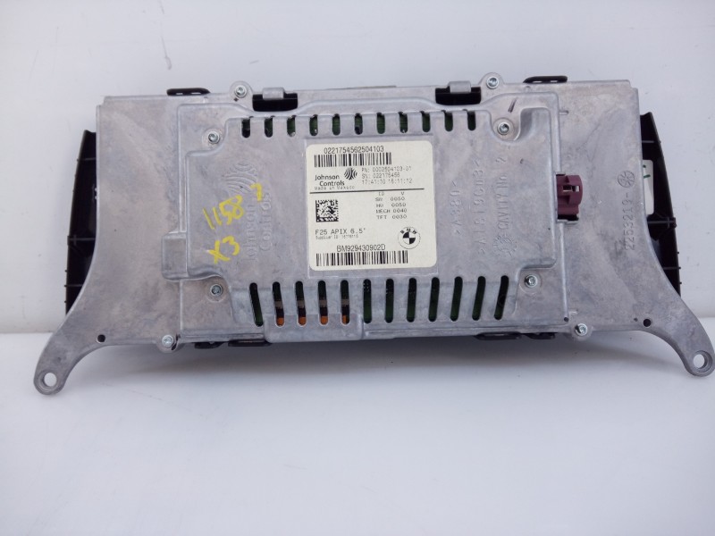 Recambio de sistema navegacion gps para bmw x3 (f25) xdrive 20d referencia OEM IAM AL2562C0911580 0221754562504103/6582926795501