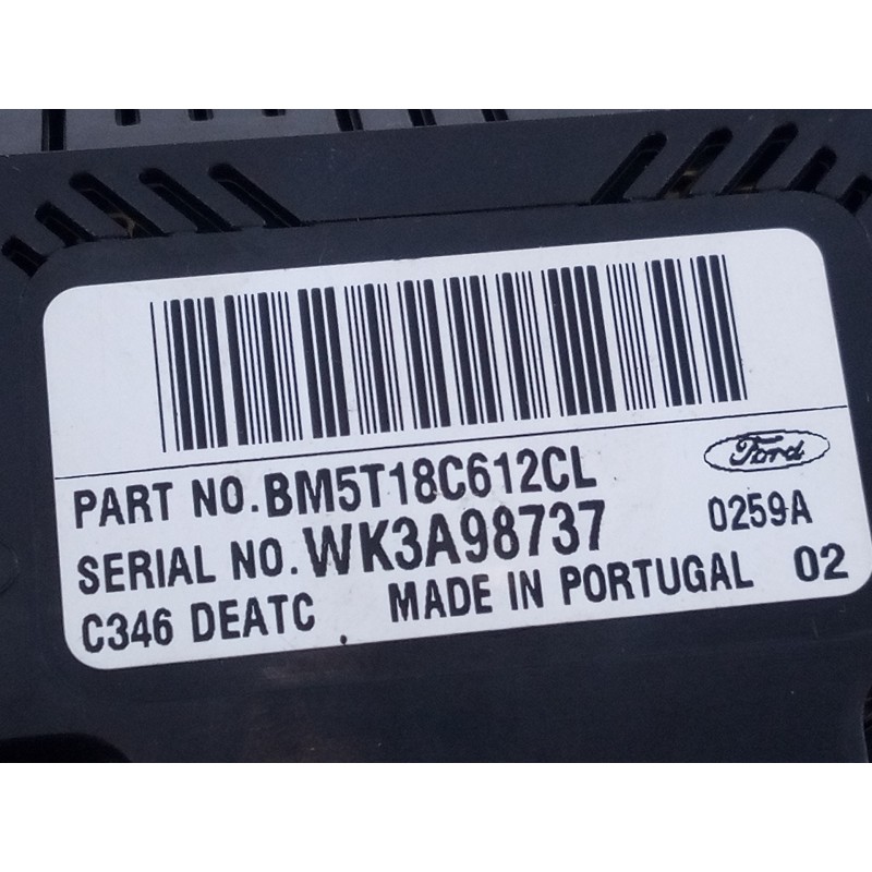 Recambio de mando climatizador para ford focus lim. (cb8) edition referencia OEM IAM BM5T18C612CL  E3-B3-29-2