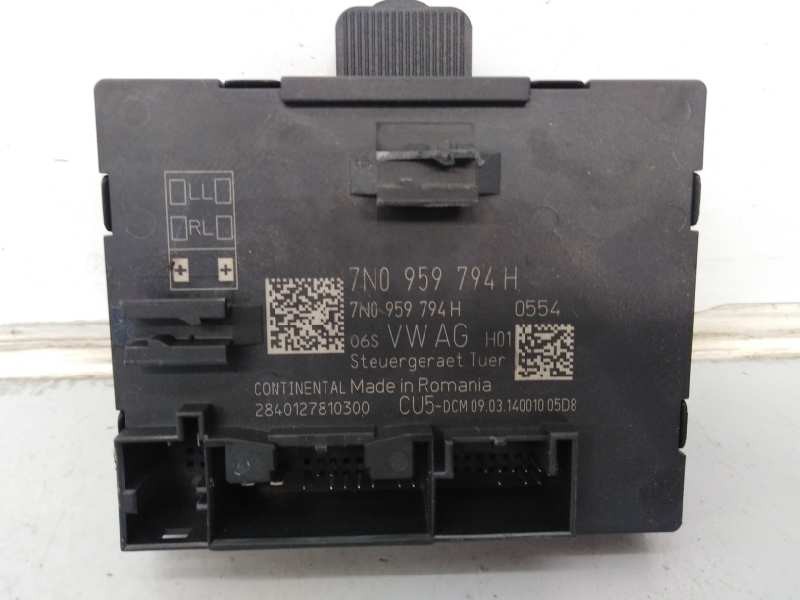 Recambio de modulo electronico para volkswagen sharan (7n1) advance bluemotion referencia OEM IAM 7N0959794H  E2-A1-13-2