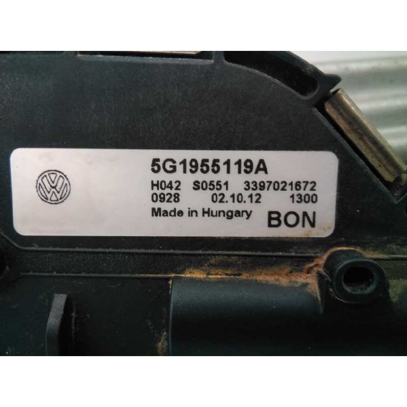 Recambio de motor limpia delantero para volkswagen golf vii lim. advance bluemotion referencia OEM IAM 3397021672 5G1955023C E1-