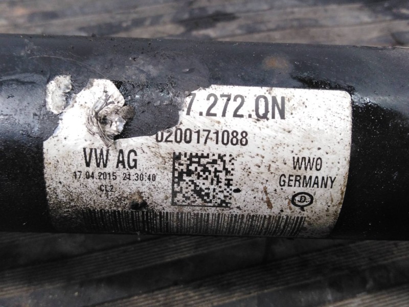 Recambio de transmision delantera izquierda para volkswagen golf vii lim. advance bluemotion referencia OEM IAM 0200171088  P1-A