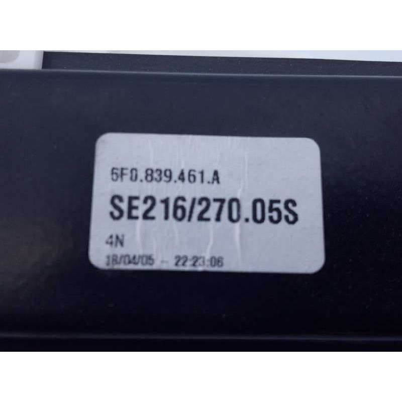 Recambio de elevalunas trasero izquierdo para seat arona xcellence referencia OEM IAM 5F0839461A  E1-B6-4-4