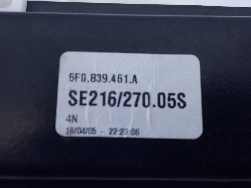Recambio de elevalunas trasero izquierdo para seat arona xcellence referencia OEM IAM 5F0839461A  E1-B6-4-4